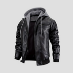 Chaqueta de Motociclista con Capucha René - 2 en 1 Moderna