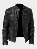 Chaqueta de moto para hombre - Bernard - Estilo elegante y bolsillos