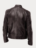 Chaqueta de moto para hombre - Bernard - Estilo elegante y bolsillos
