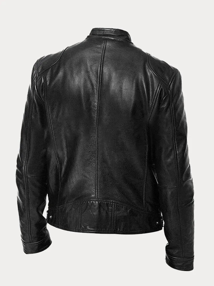 Chaqueta de moto para hombre - Bernard - Estilo elegante y bolsillos