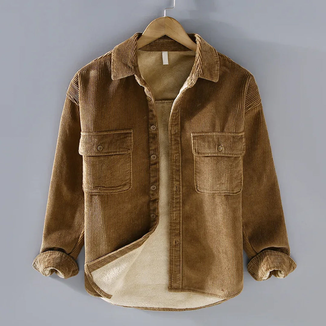 Chaqueta clásica de invierno para hombre – Comodidad y estilo sofisticado