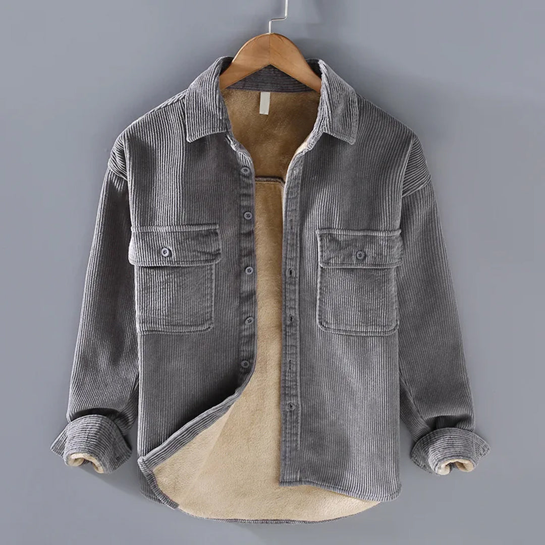 Chaqueta clásica de invierno para hombre – Comodidad y estilo sofisticado