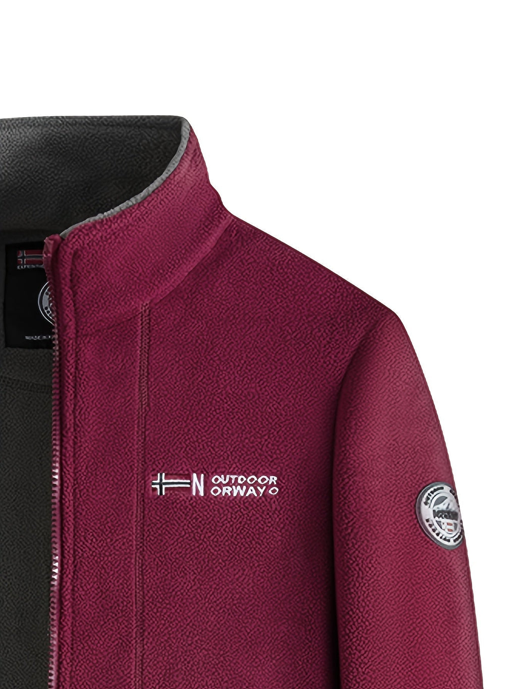 Chaqueta polar resistente para hombre, cálida y ligera