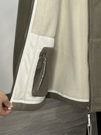 Chaqueta polar resistente para hombre, cálida y ligera
