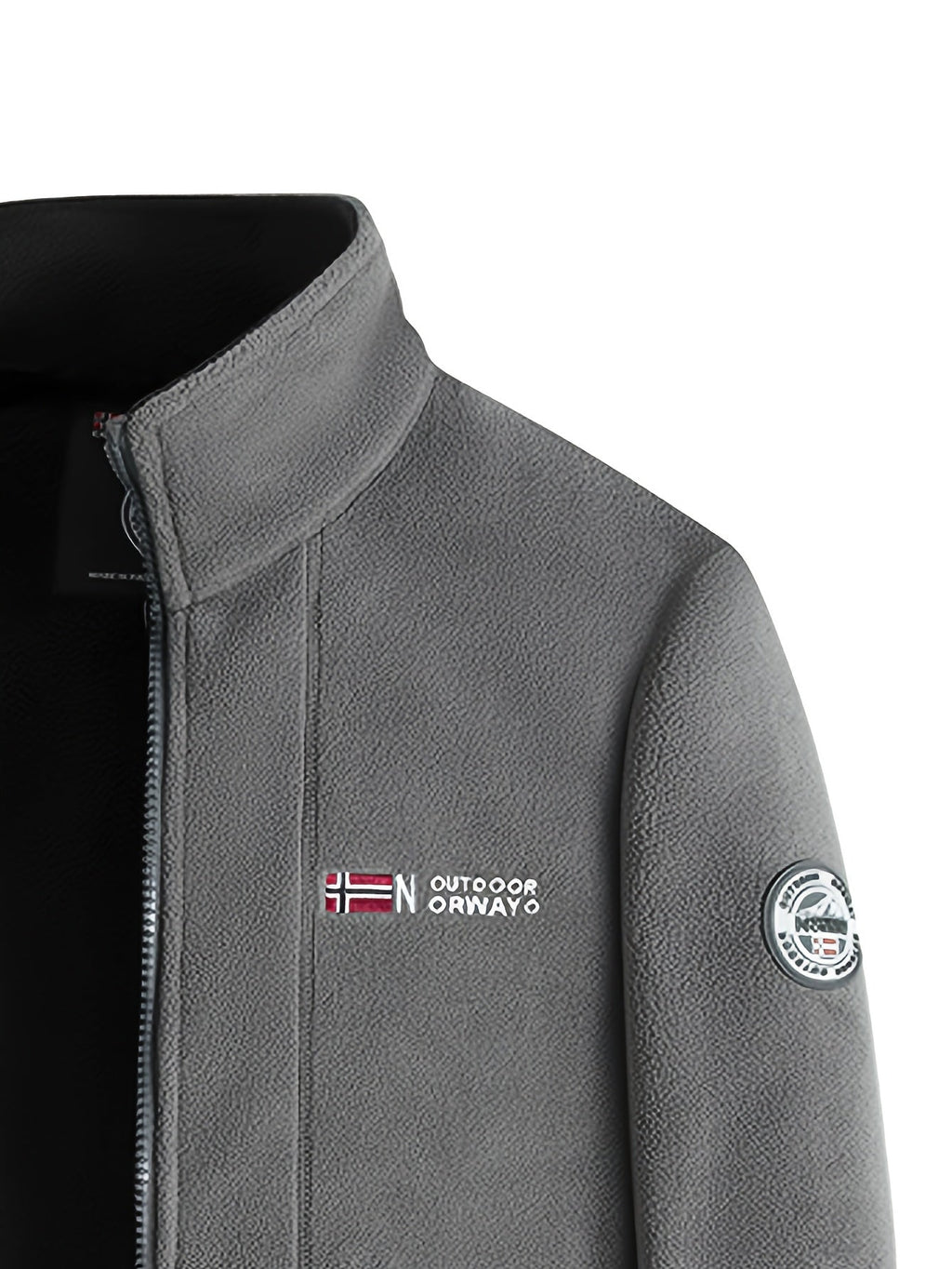 Chaqueta polar resistente para hombre, cálida y ligera