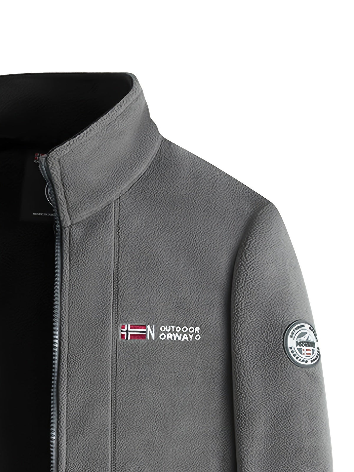 Chaqueta polar resistente para hombre, cálida y ligera