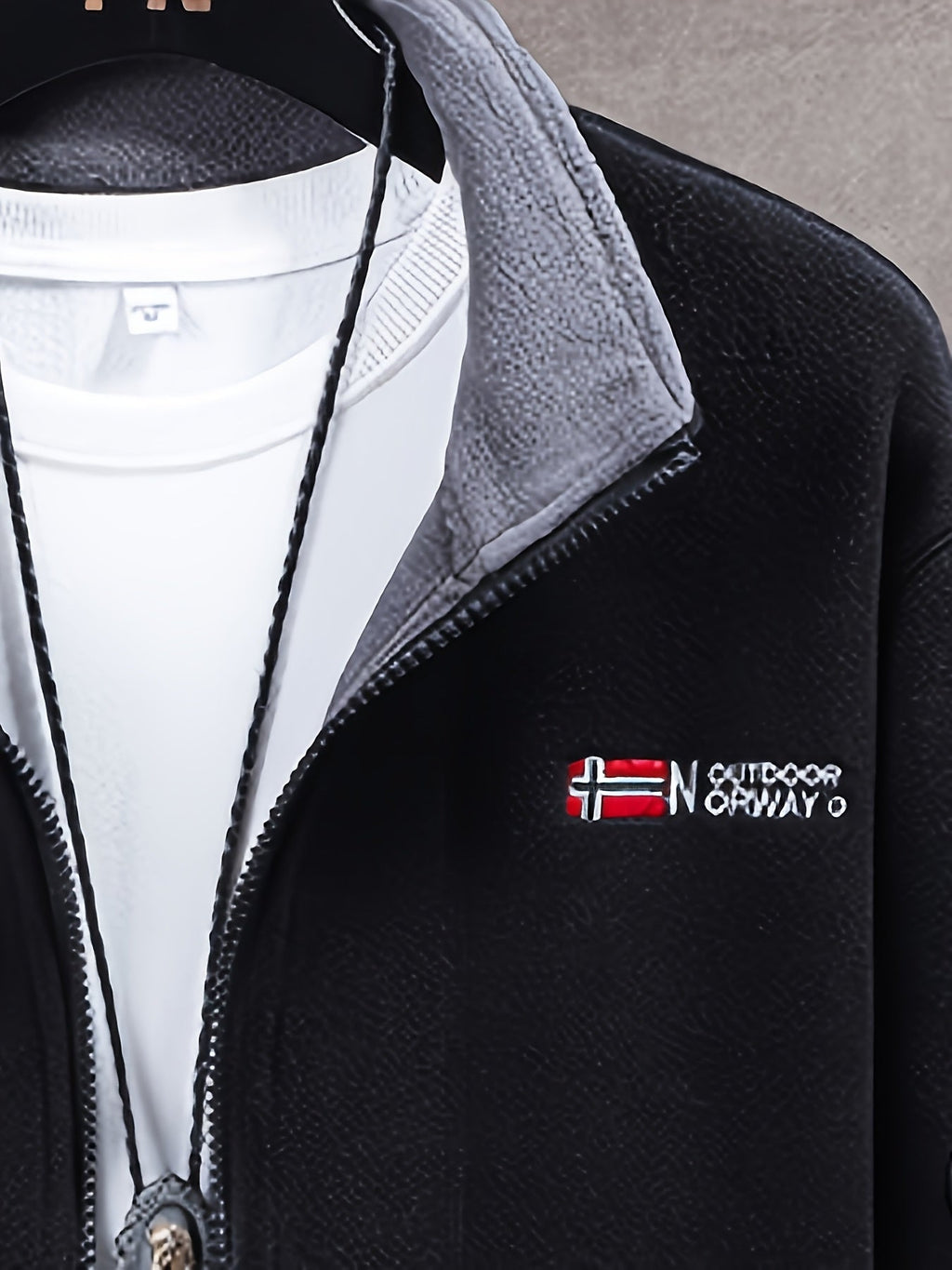 Chaqueta polar resistente para hombre, cálida y ligera