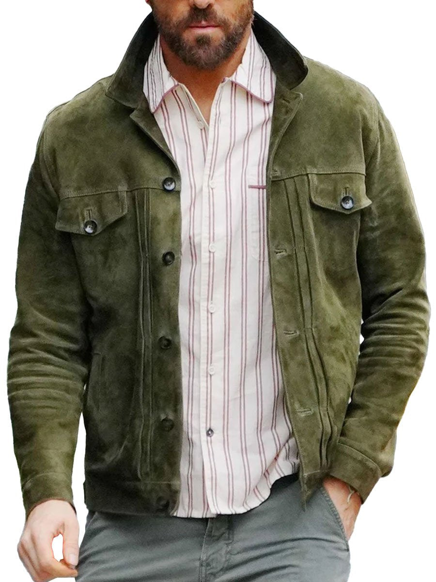 Chaqueta Vintage - Corte Casual - Múltiples Bolsillos