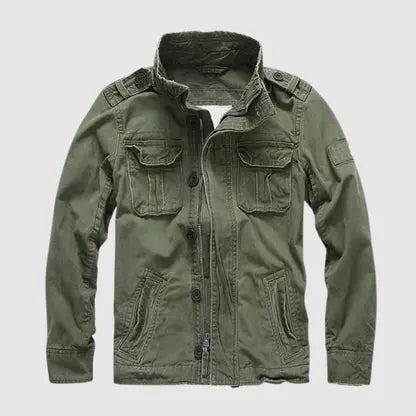 Chaqueta Clásica para Hombre con Mangas Largas y Bolsillos