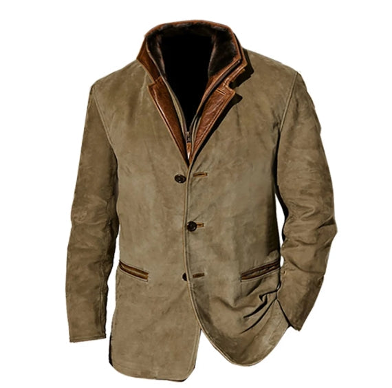 Chaqueta Vintage Hombre - Botones | Estilo Gavin