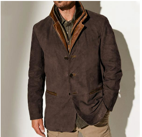 Chaqueta Vintage Hombre - Botones | Estilo Gavin