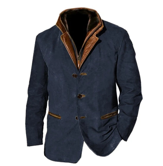 Chaqueta Vintage Hombre - Botones | Estilo Gavin