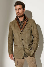 Chaqueta vintage para hombre - Chaqueta Ralph - Verde elegante