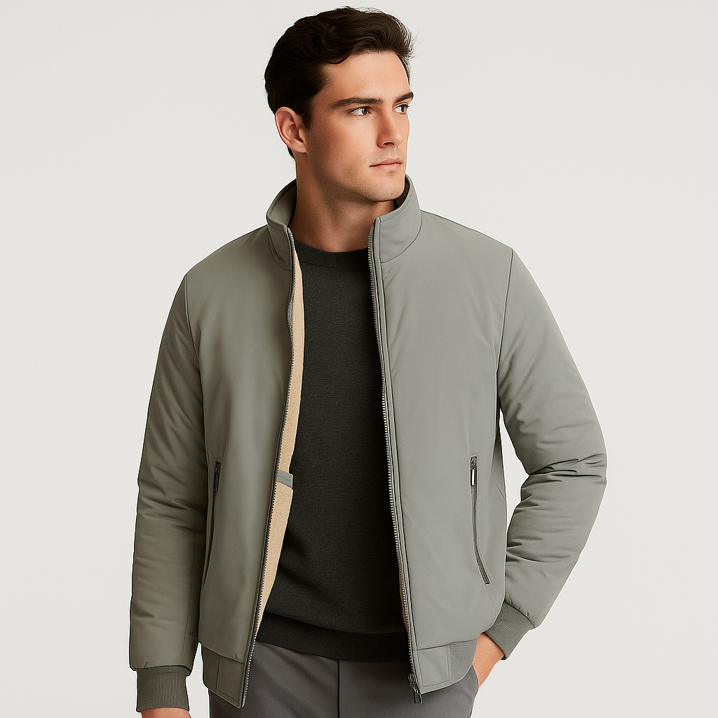 Chaqueta con cremallera para hombre: calidez y estilo moderno