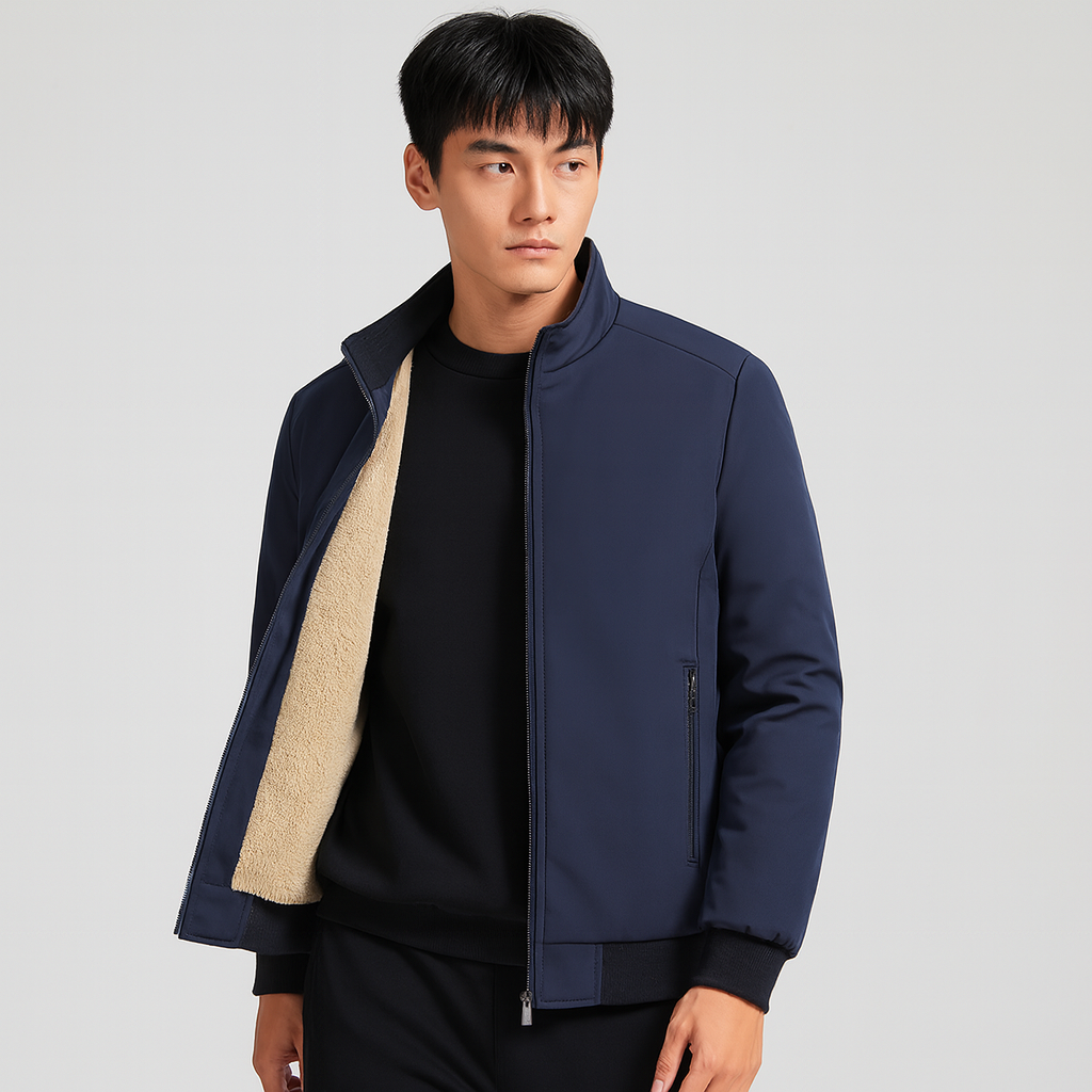 Chaqueta con cremallera para hombre: calidez y estilo moderno