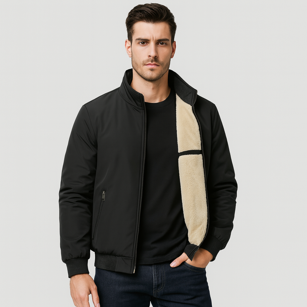 Chaqueta con cremallera para hombre: calidez y estilo moderno