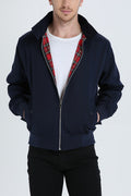 Chaqueta elegante con cremallera para hombre – Abrigo informal y moderno de otoño-invierno
