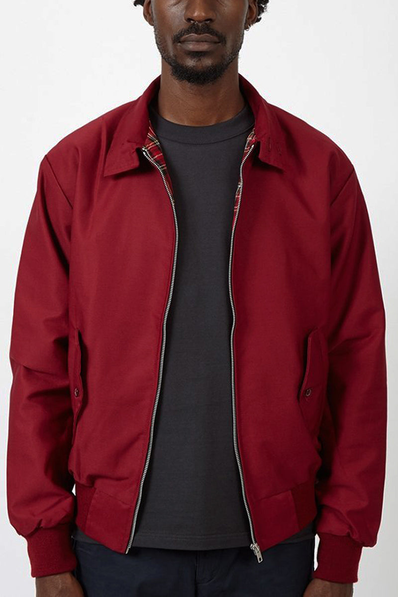 Chaqueta elegante con cremallera para hombre – Abrigo informal y moderno de otoño-invierno