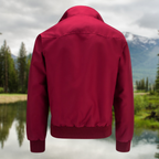 Chaqueta elegante con cremallera para hombre – Abrigo informal y moderno de otoño-invierno