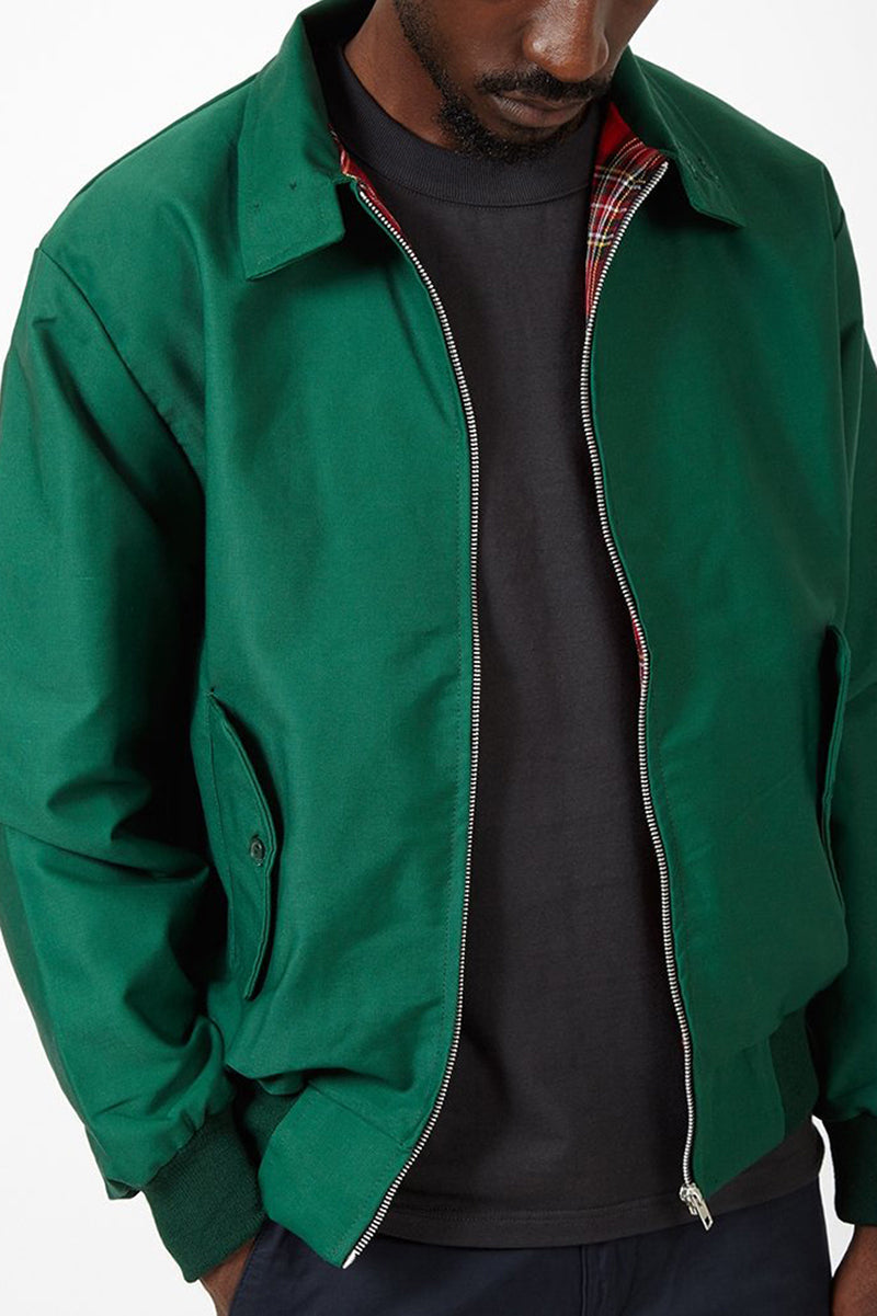 Chaqueta elegante con cremallera para hombre – Abrigo informal y moderno de otoño-invierno