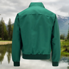 Chaqueta elegante con cremallera para hombre – Abrigo informal y moderno de otoño-invierno