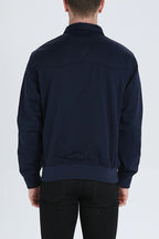 Chaqueta elegante con cremallera para hombre – Abrigo informal y moderno de otoño-invierno