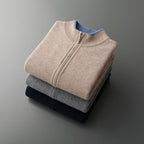 Chaqueta elegante con cremallera para hombre: calidez y estilo para todas las estaciones