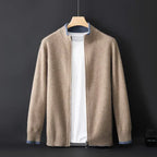 Chaqueta elegante con cremallera para hombre: calidez y estilo para todas las estaciones
