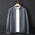 Chaqueta elegante con cremallera para hombre: calidez y estilo para todas las estaciones