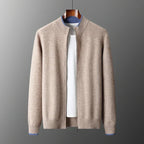 Chaqueta elegante con cremallera para hombre: calidez y estilo para todas las estaciones