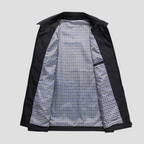 Chaqueta Impermeable con Cremallera para Hombre - Estilo Urbano y Protección