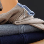 Chaqueta con cremallera para hombre - Elegancia y calor