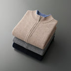 Chaqueta con cremallera para hombre - Elegancia y calor