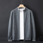 Chaqueta con cremallera para hombre - Elegancia y calor