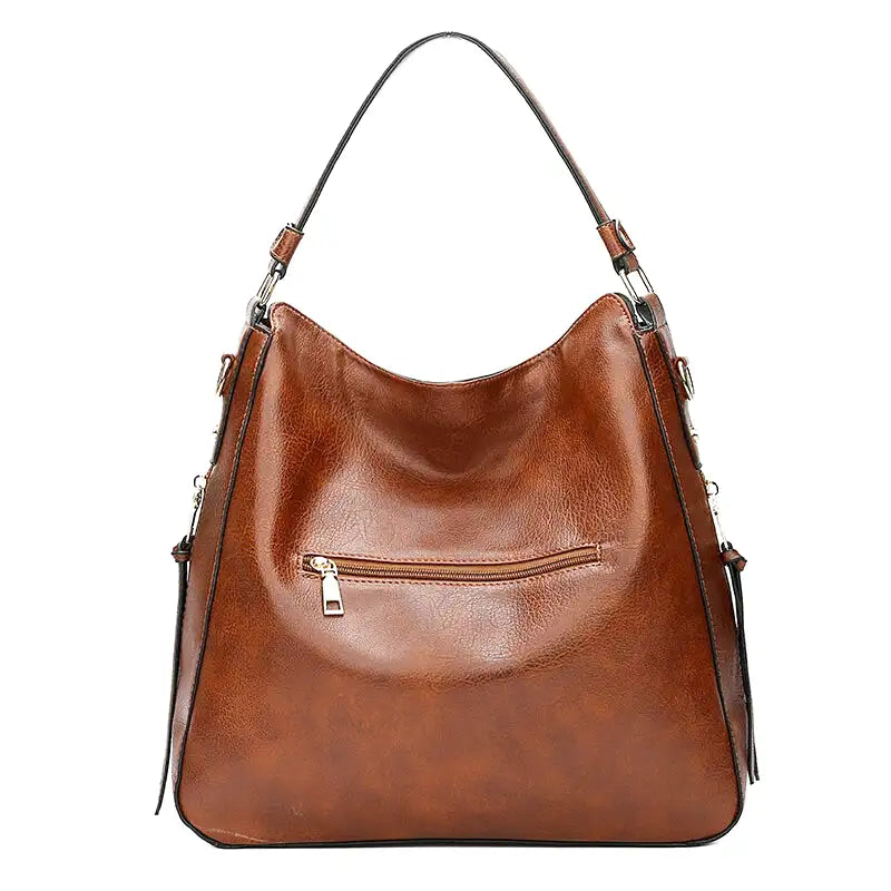 YUDITH - Bolso Bandolera de Piel Ancho