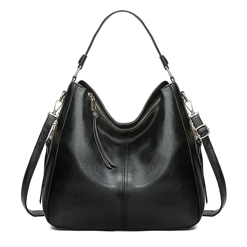 YUDITH - Bolso Bandolera de Piel Ancho