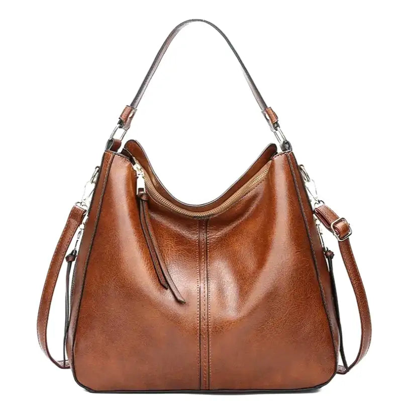 YUDITH - Bolso Bandolera de Piel Ancho