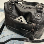CHLOE - Bolso Bandolera de Piel de Gran Capacidad