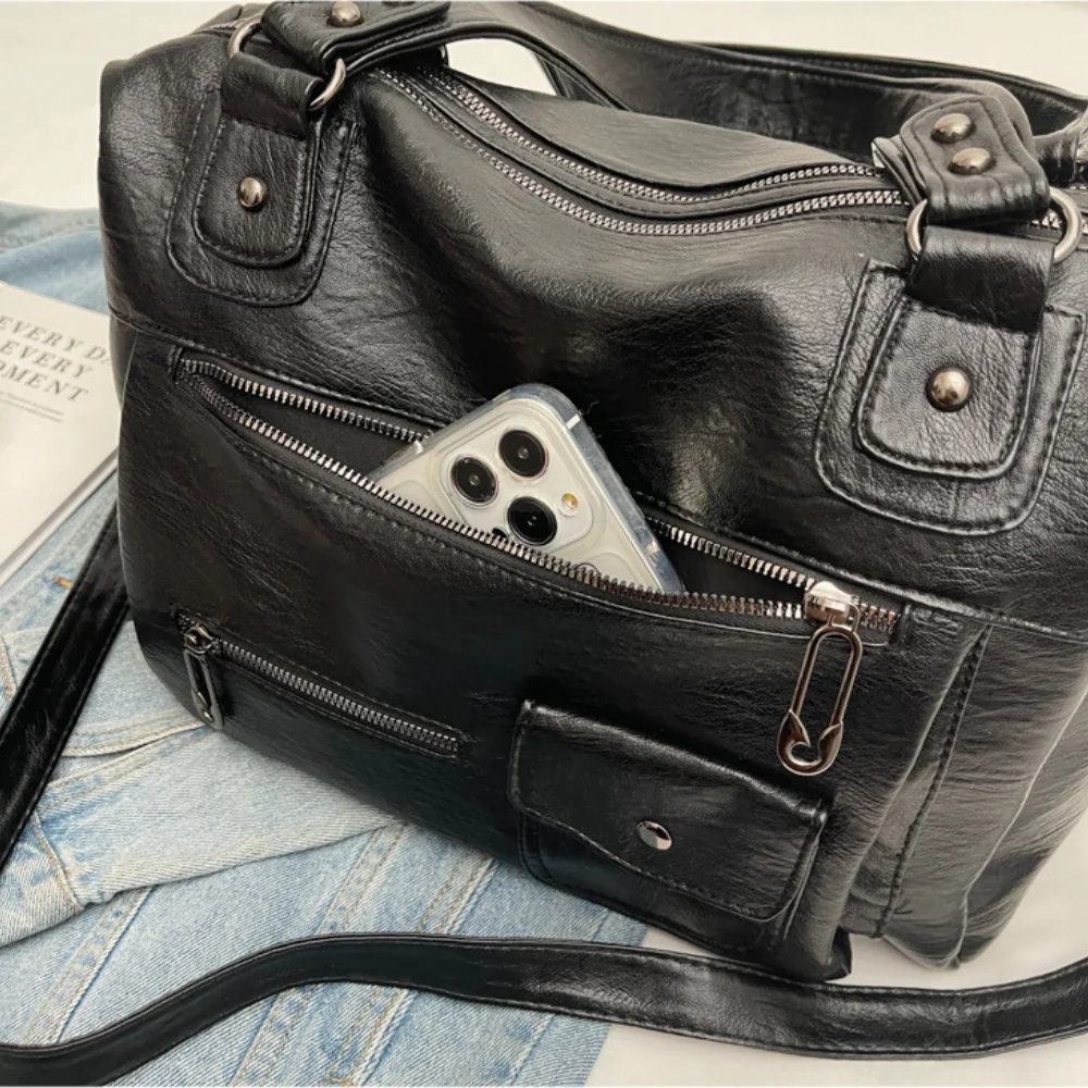 CHLOE - Bolso Bandolera de Piel de Gran Capacidad